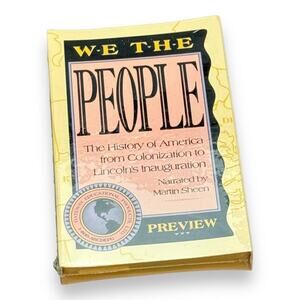 We The People Hooked on Phonics Preview Cassette Narrated by Martin Sheen